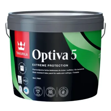Farba emulsyjna Farba Tikkurila Optivia 5